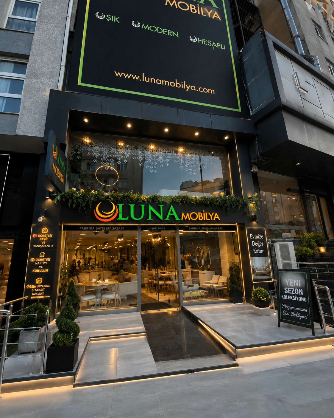 Luna Mobilya Ümraniye mağazası